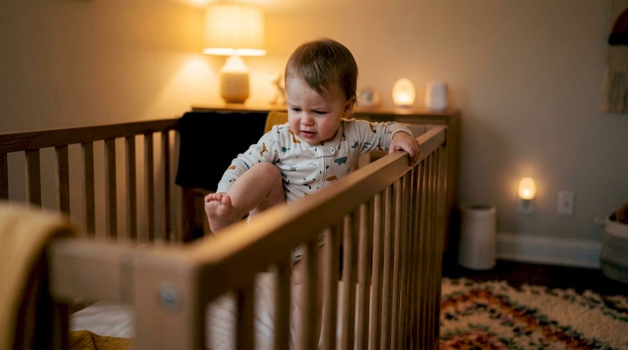 Toddler Climbing Out of Crib? What to Do Tonight